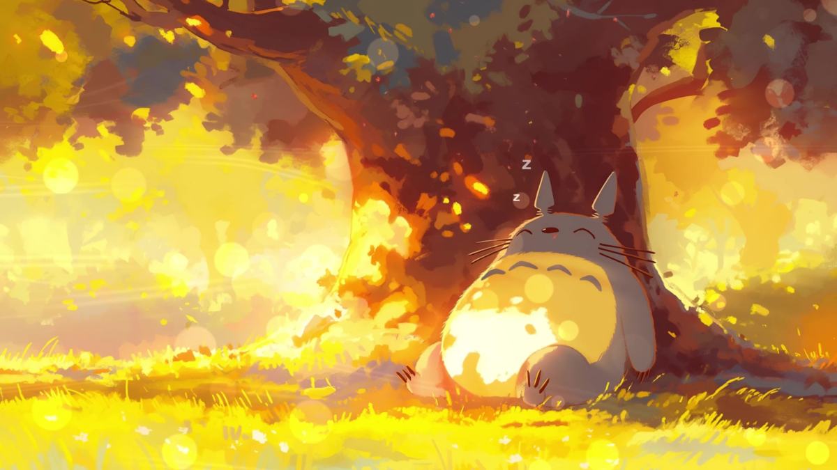 Hình nền Ghibli dịu nhẹ 8k