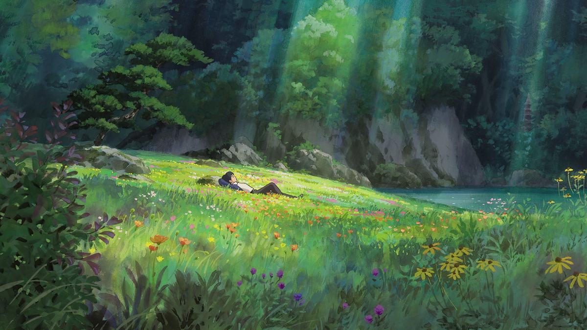 Hình nền Ghibli cực bình yên