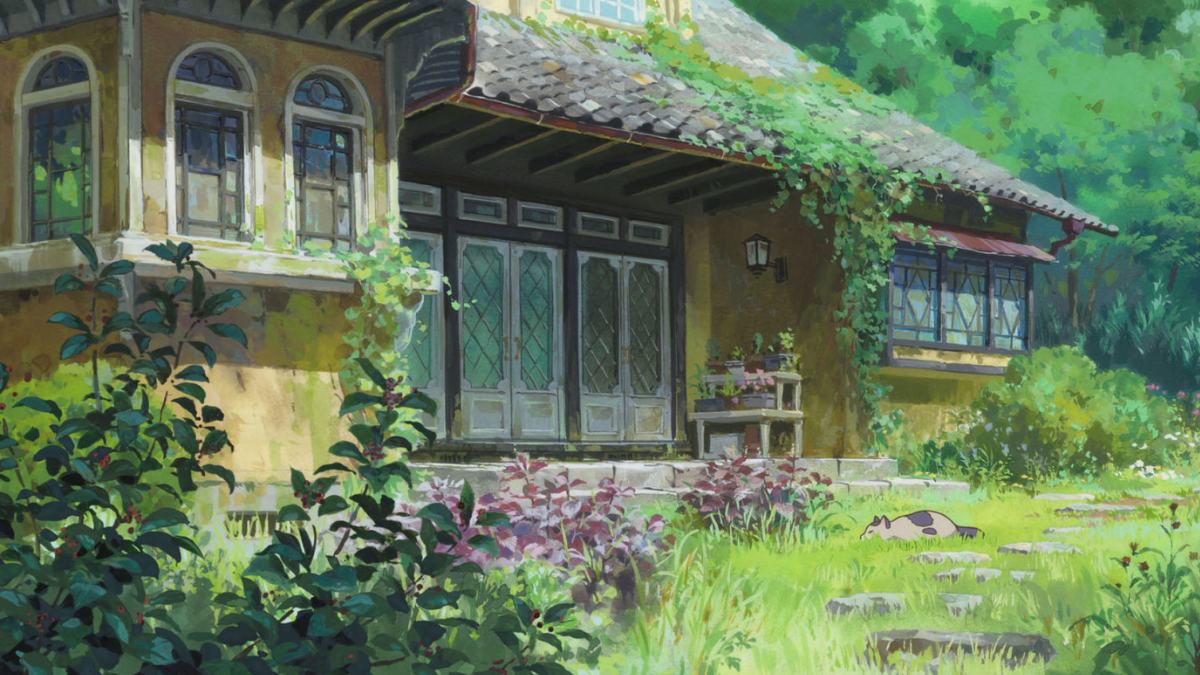 Hình nền Ghibli cảnh vật