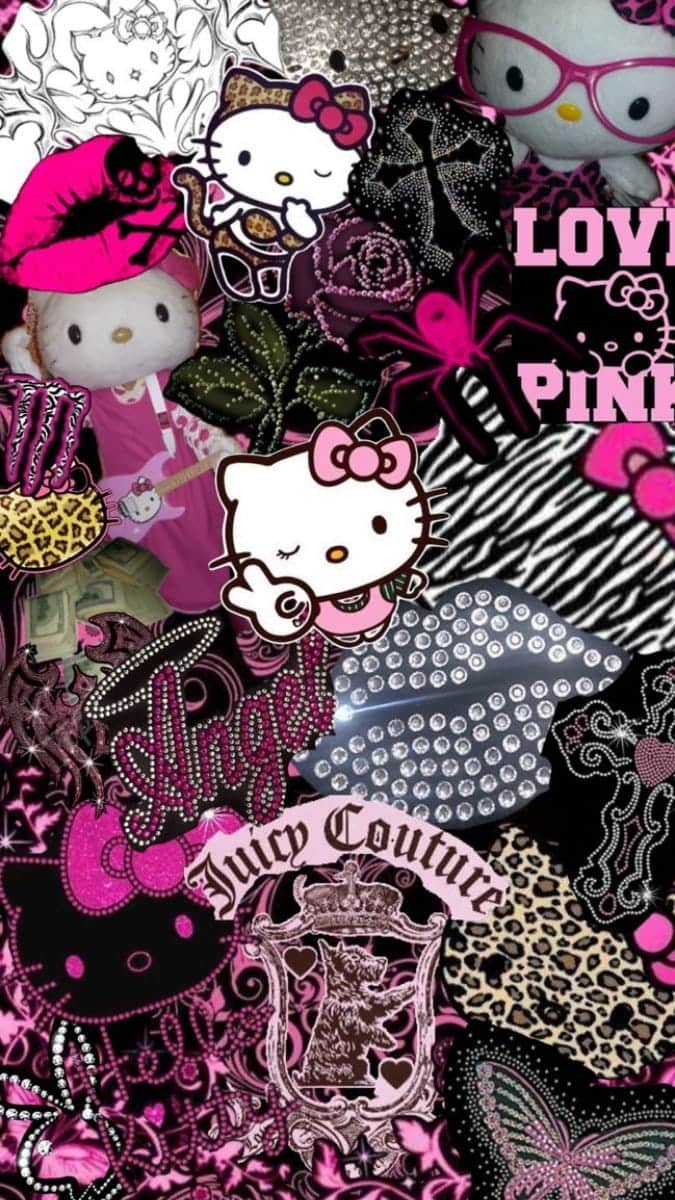 Hình nền Hello Kitty cho iPhone nổi sắc