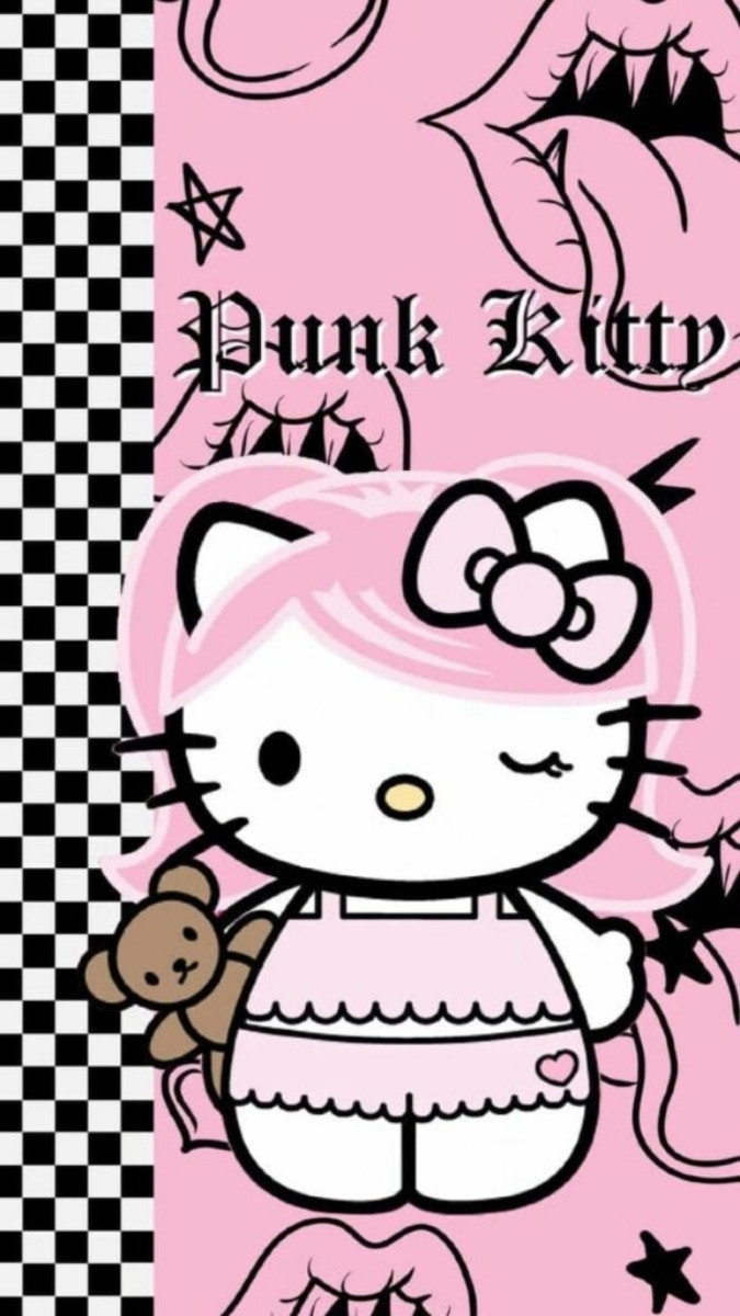 Hình nền Hello Kitty cho iPhone năng động