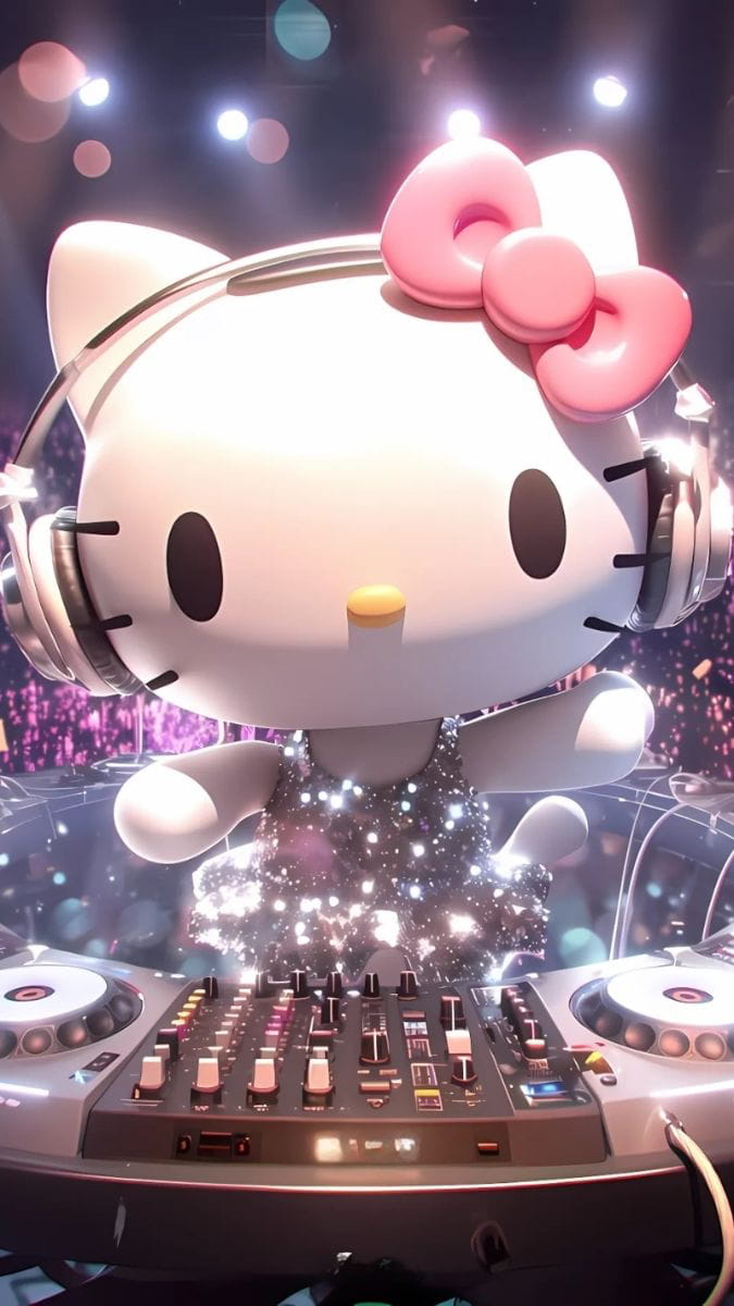 Hình nền Hello Kitty cho iPhone thu hút