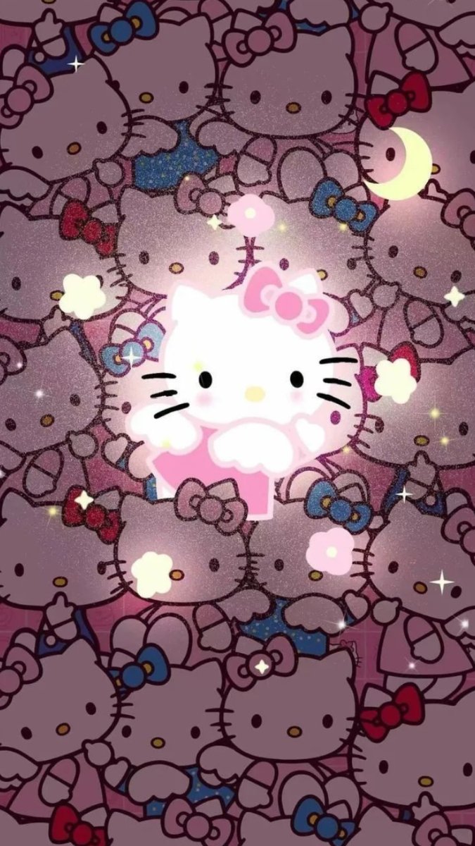 Hình nền Hello Kitty cho iPhone xinh xắn