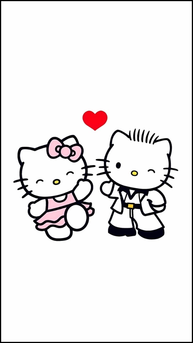 Hình nền Hello Kitty cho iPhone nổi bật