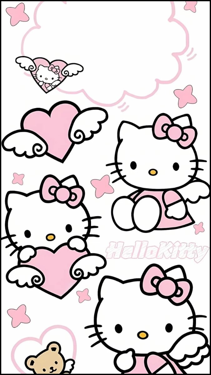 Hình nền Hello Kitty cho iPhone nổi danh