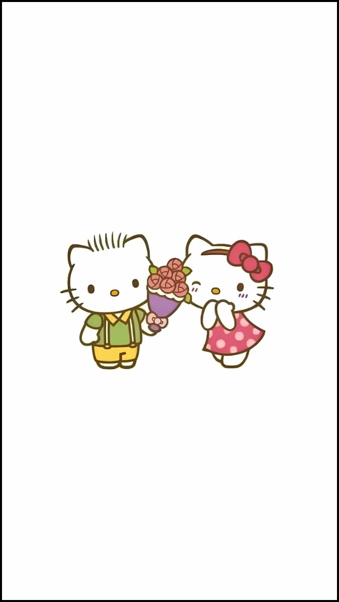 Hình nền Hello Kitty cho iPhone đáng mến