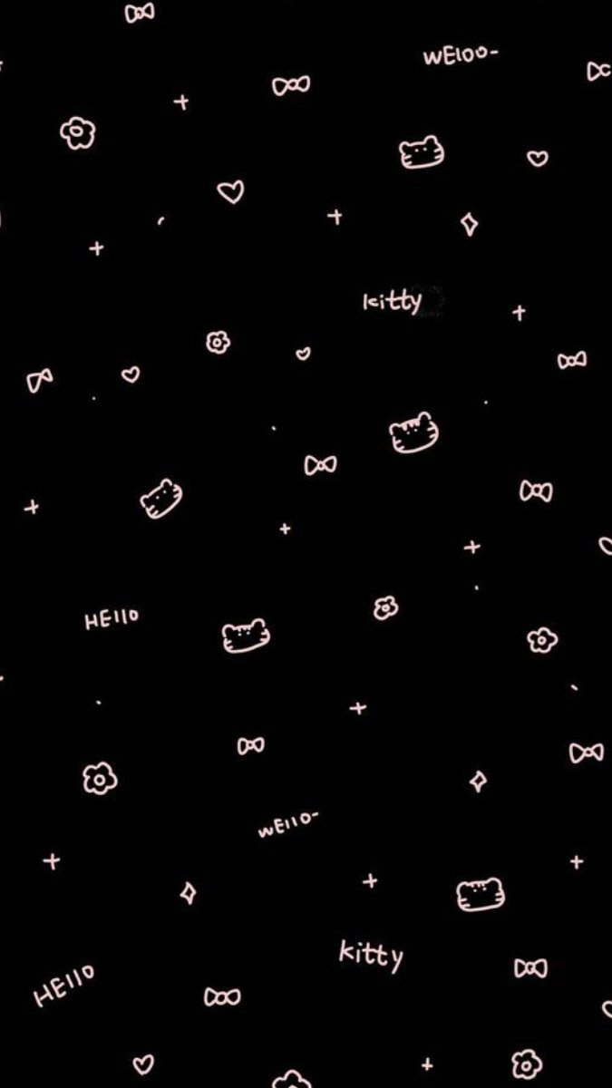 Hình nền Hello Kitty cho iPhone ngọt lịm