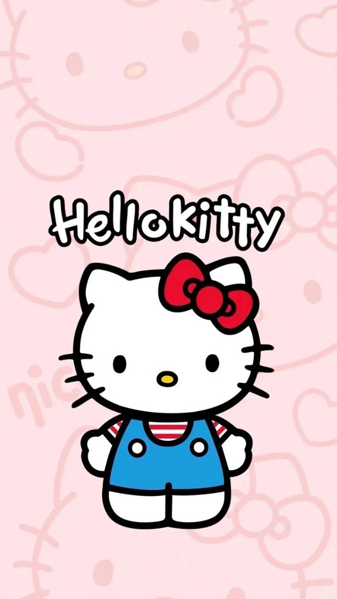 Hình nền Hello Kitty cho iPhone tinh khiết