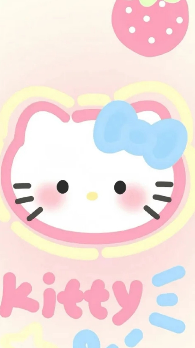 Hình nền Hello Kitty cho iPhone lôi cuốn