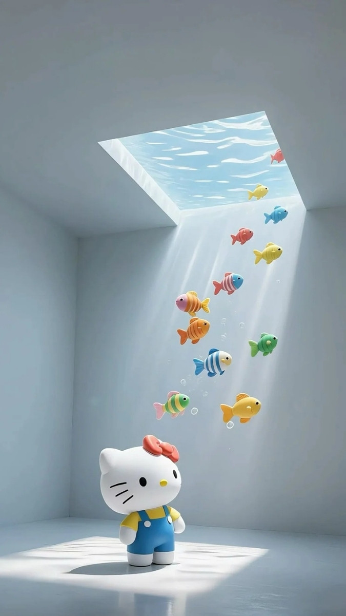 Hình nền Hello Kitty cho iPhone thân thương