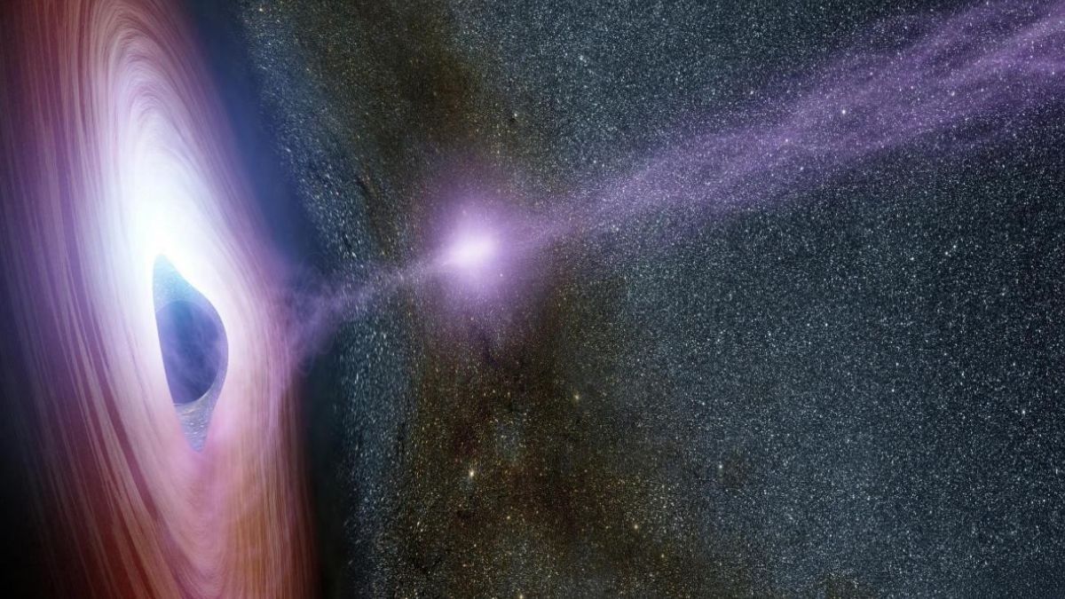 Hình nền hố đen vũ trụ siêu thực