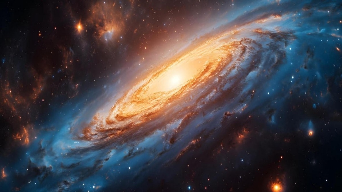 Hình nền hố đen vũ trụ đầy mê lực