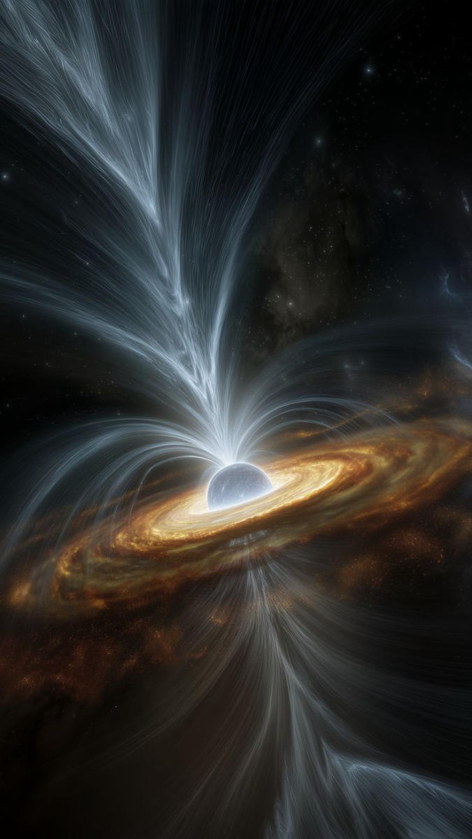 Hình nền hố đen vũ trụ mênh mông