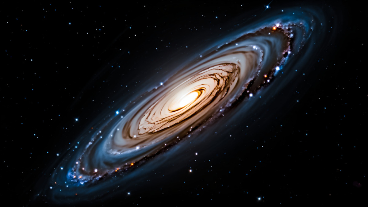 Hình nền hố đen vũ trụ lạnh lẽo