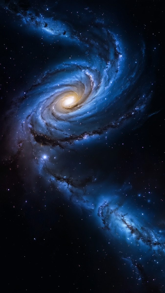 Hình nền hố đen vũ trụ bí ẩn