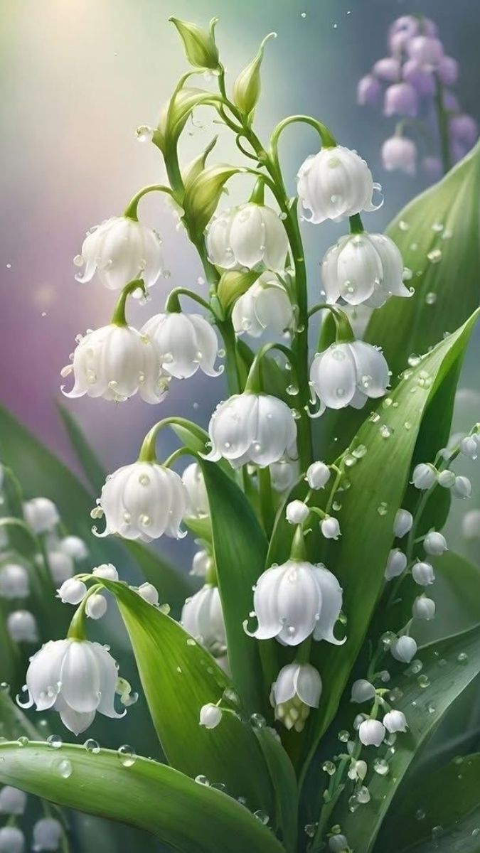 Hình nền hoa nét chi tiết