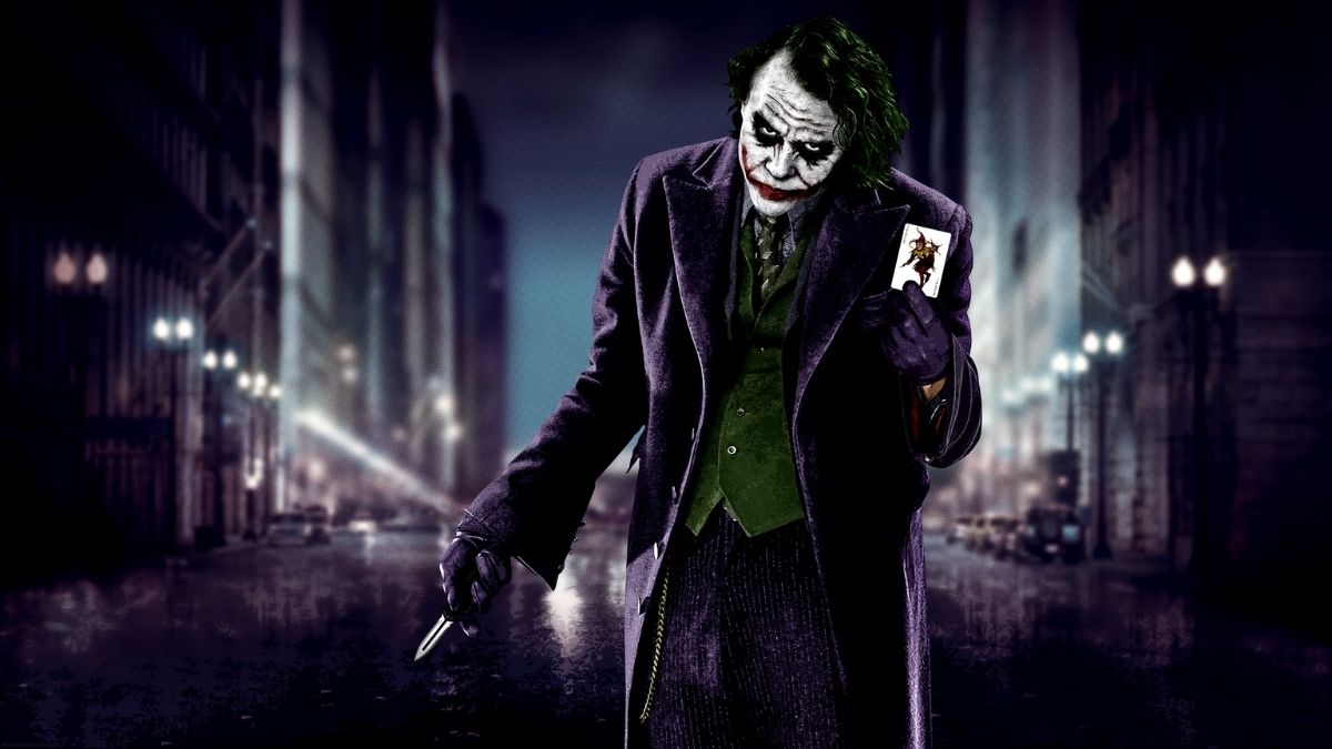 Hình nền Joker ngầu bắt sáng