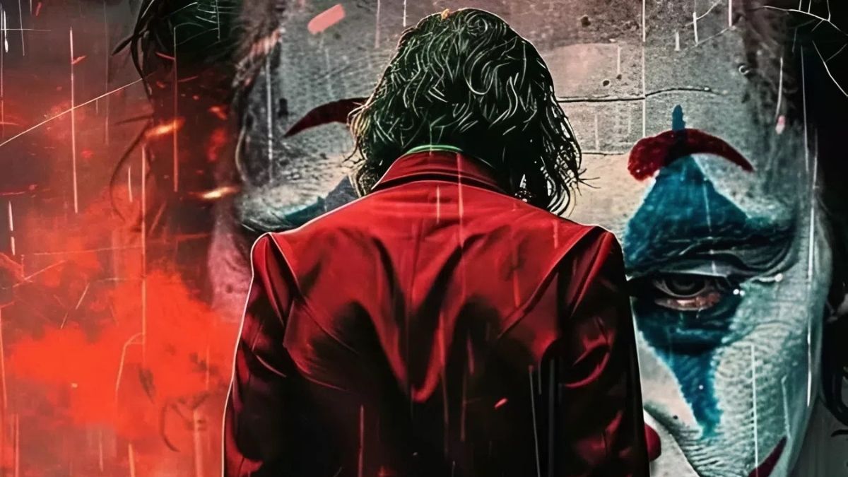 Hình nền Joker ngầu dưới mưa