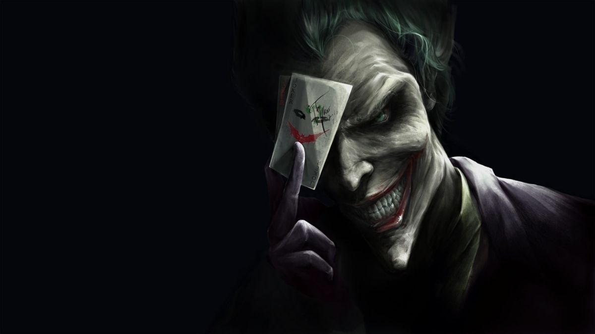 Hình nền Joker ngầu cười ấn tượng