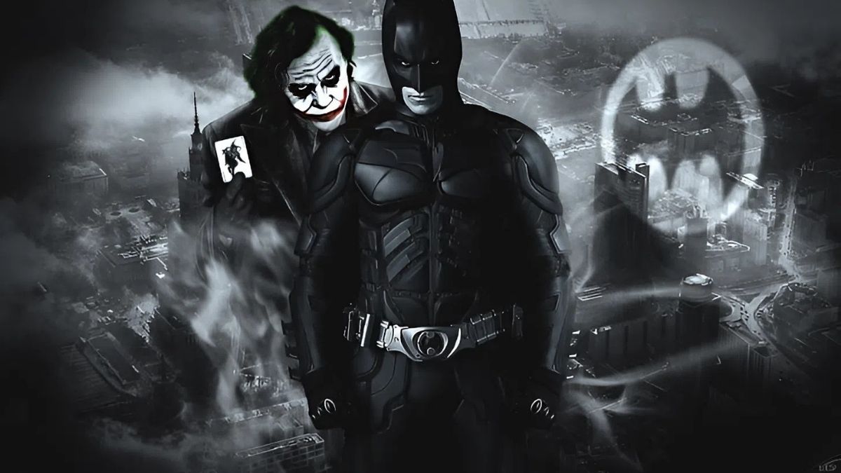 Hình nền Joker ngầu và Batman