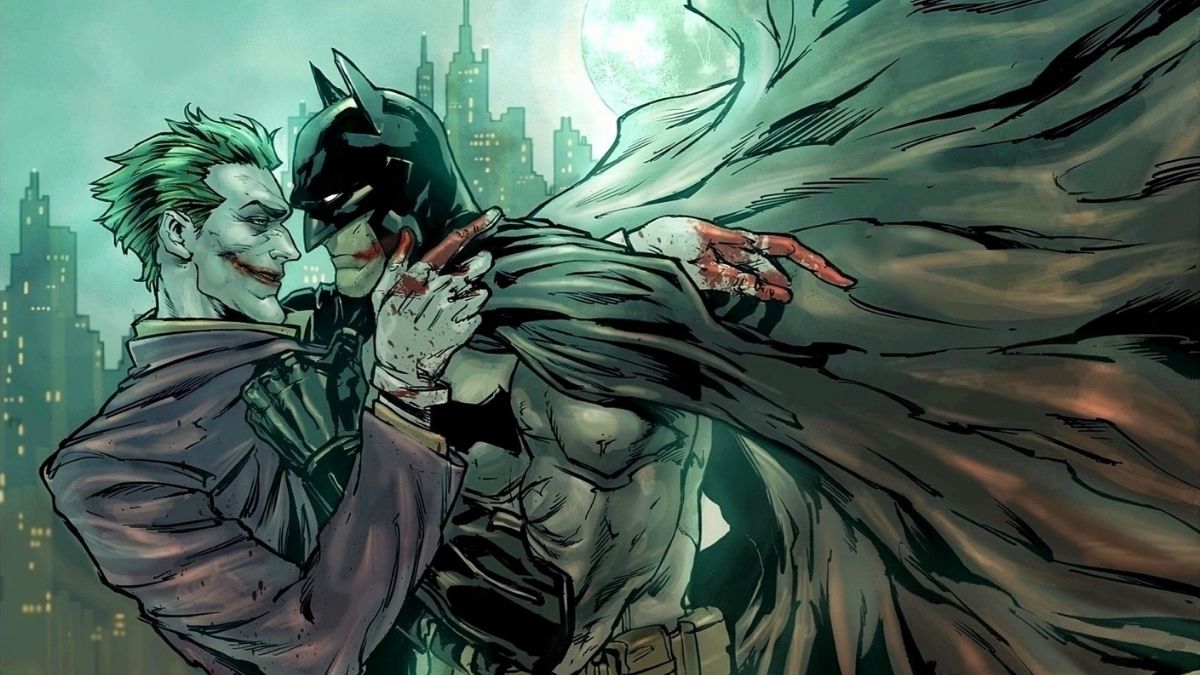 Hình nền Joker ngầu và Batman 3D