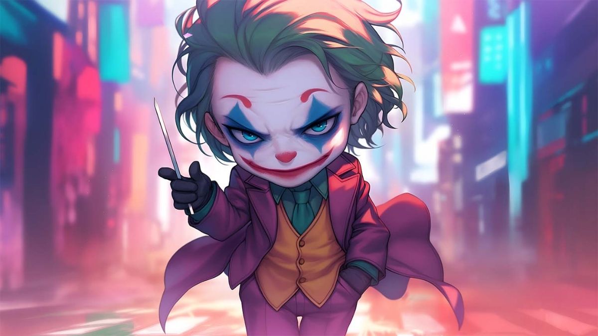 Hình nền Joker ngầu đáng yêu