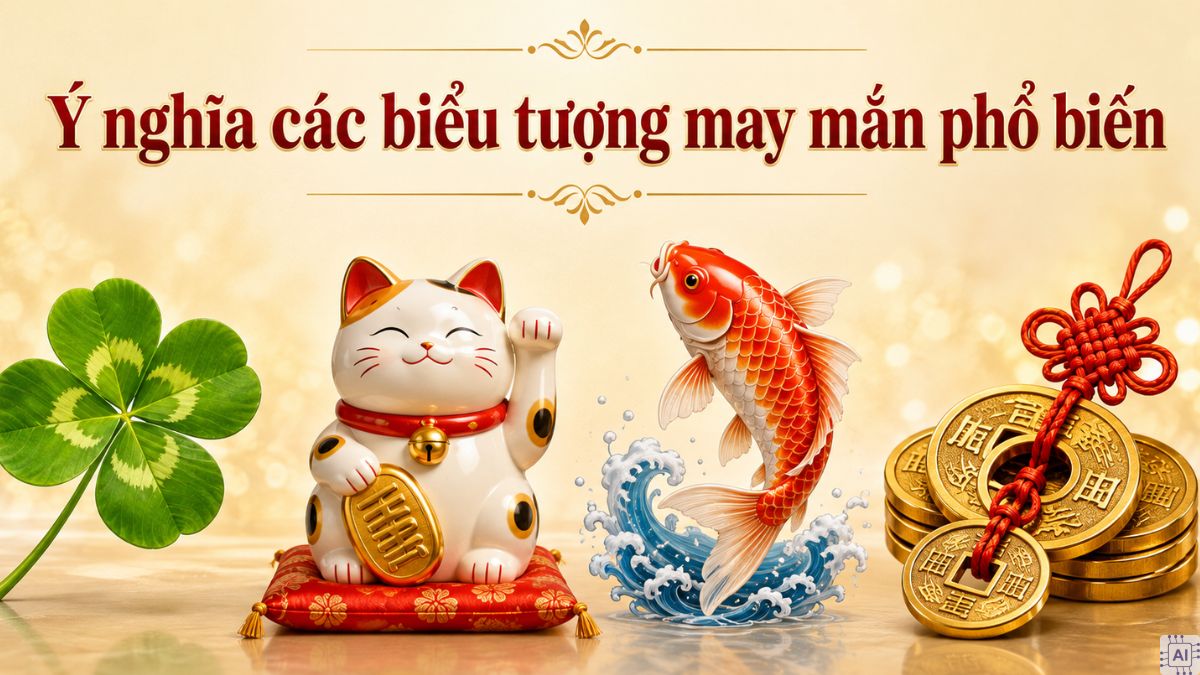 Ý nghĩa các hình nền may mắn phổ biến