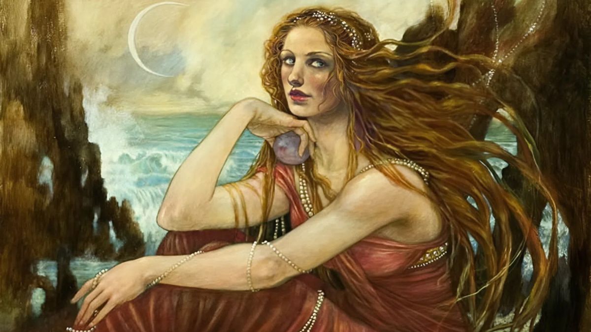 Hình nền nữ thần Aphrodite rạng ngời