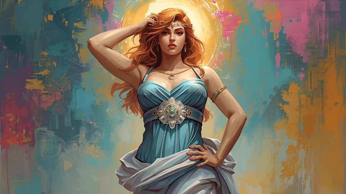 Hình nền nữ thần Aphrodite kiêu kì