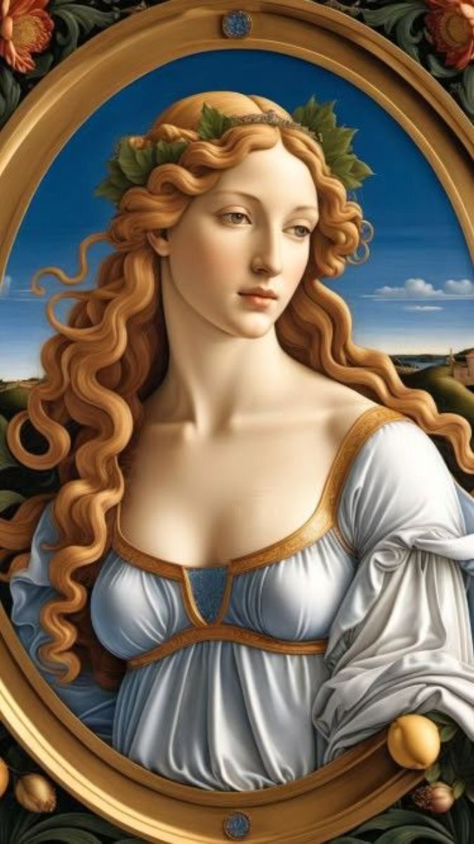 Hình nền nữ thần Aphrodite huyền bí