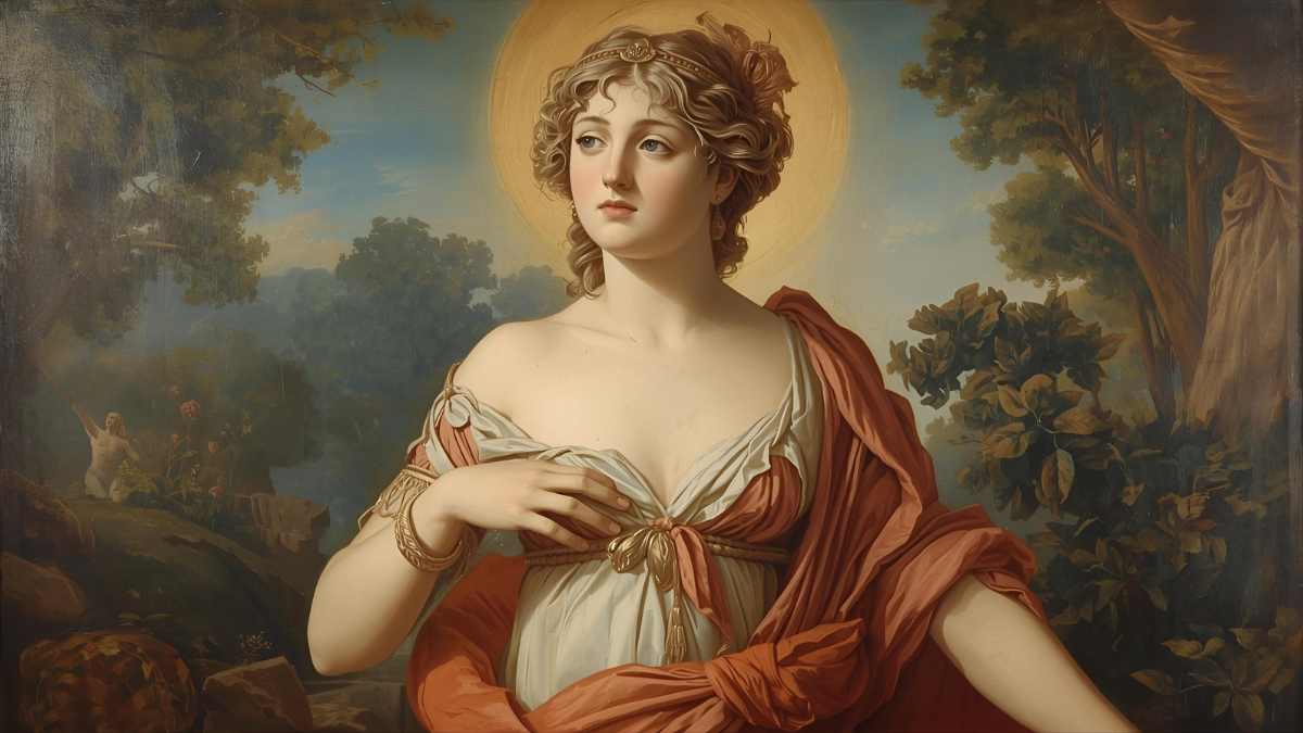 Hình nền nữ thần Aphrodite huyền nhiệm