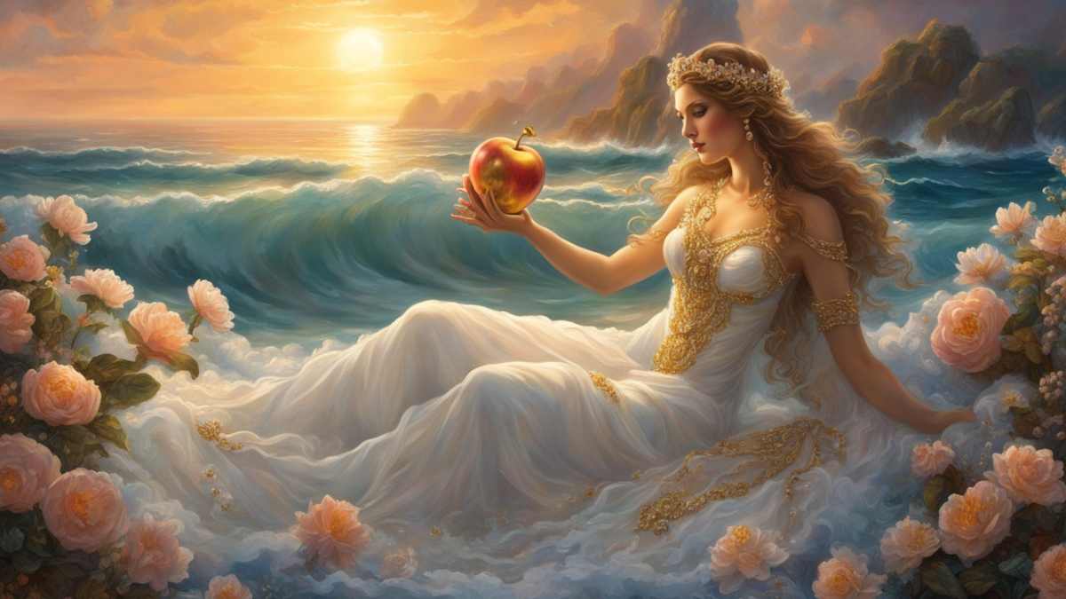 Hình nền nữ thần Aphrodite vi diệu