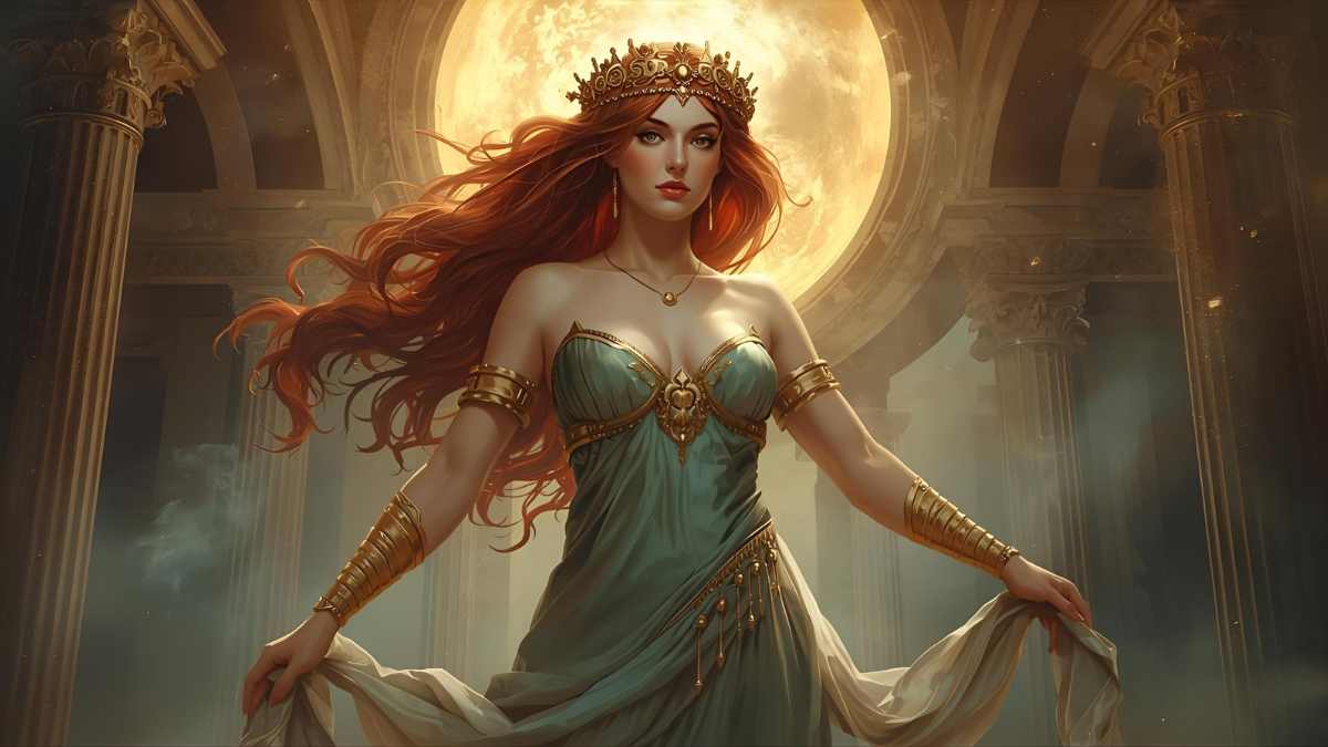 Hình nền nữ thần Aphrodite tương sáng