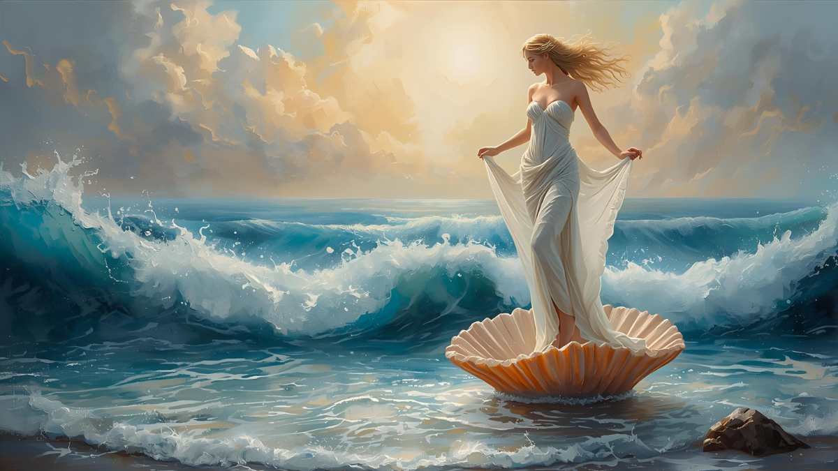 Hình nền nữ thần Aphrodite cực cuốn