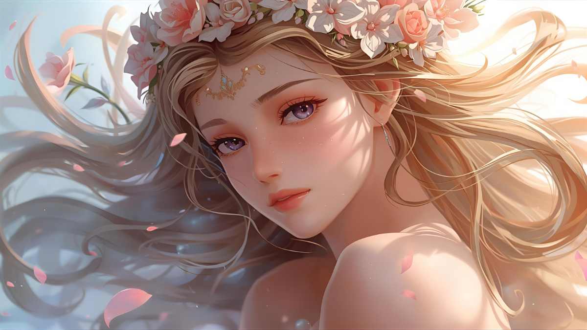 Hình nền nữ thần Aphrodite lãng mạn