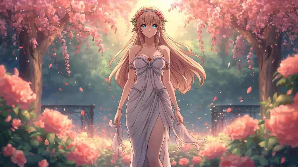 Hình nền nữ thần Aphrodite tráng lệ