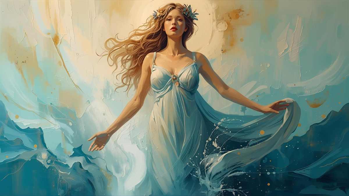 Hình nền nữ thần Aphrodite hài hòa