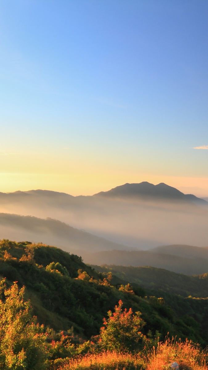 Hình nền núi đồi lung linh