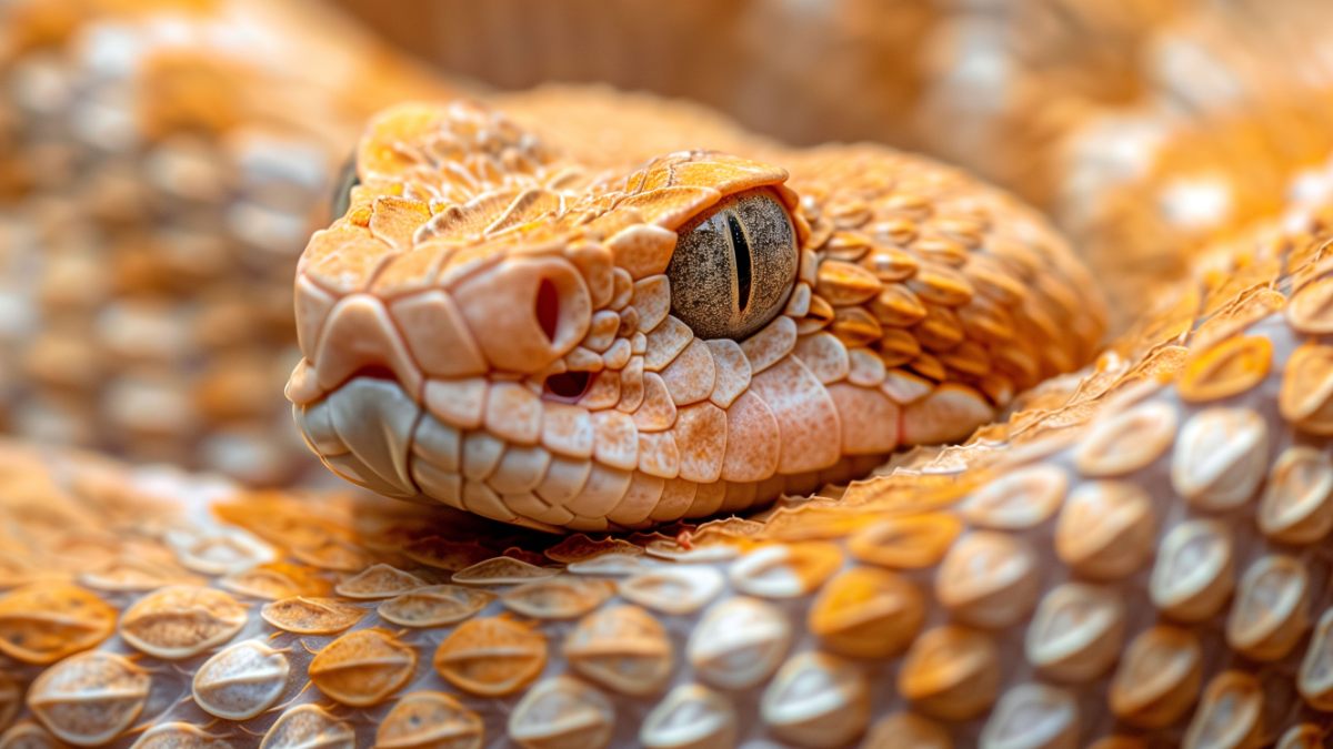Hình nền rắn cuộn tròn