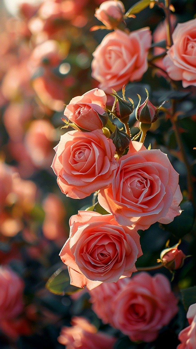 Hình nền vườn hoa mộng mơ