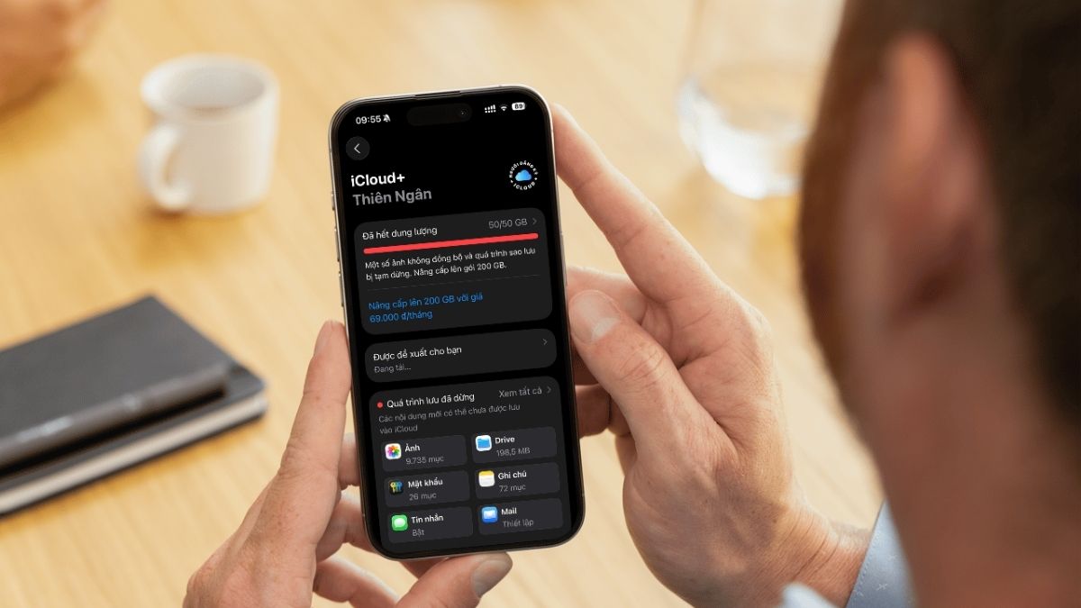 Tìm hiểu về iCloud bị đầy