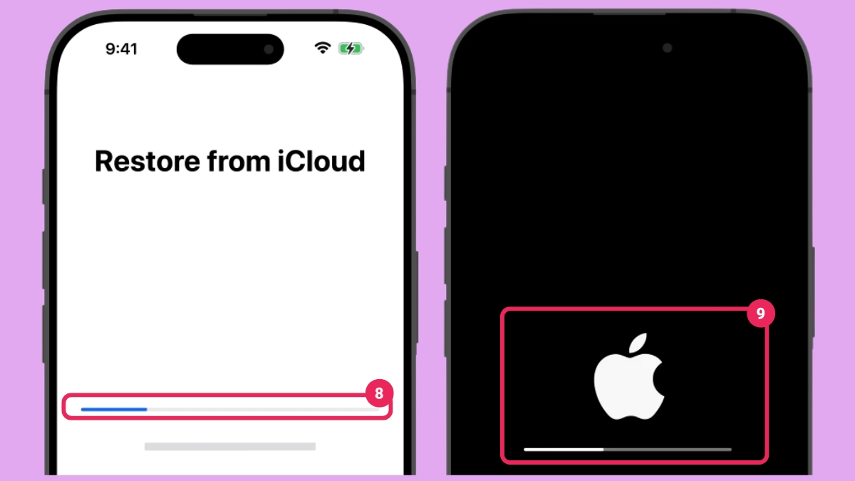 Cách khôi phục dữ liệu từ iCloud - bước 3