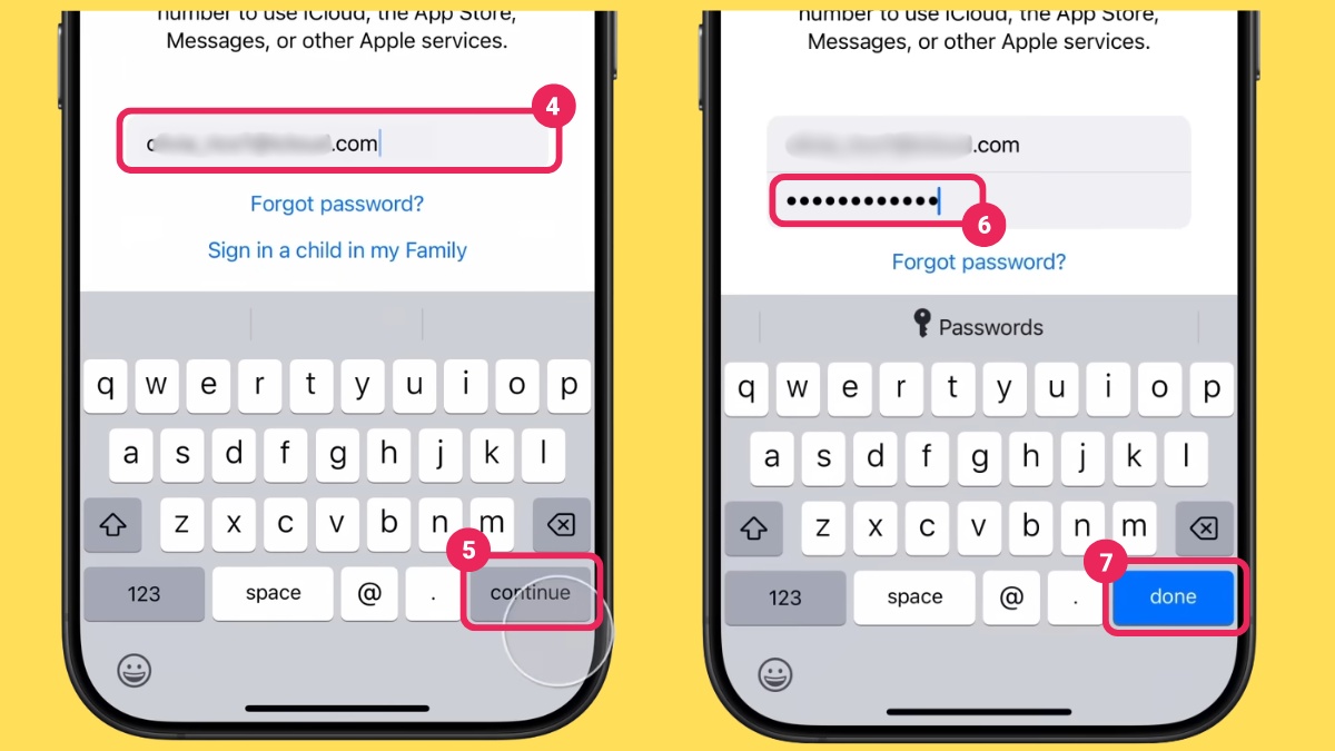 Cách đăng nhập tài khoản iCloud - bước 2