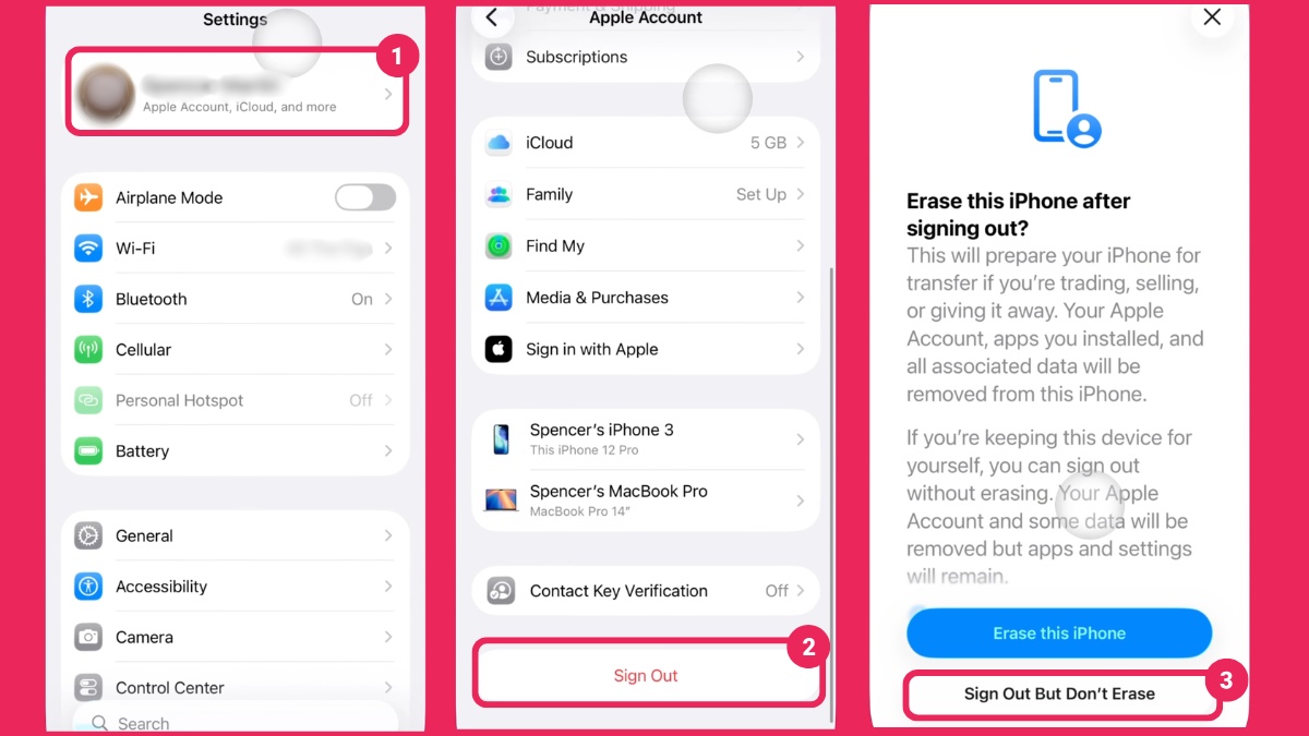 Cách đăng xuất iCloud nhanh nhất