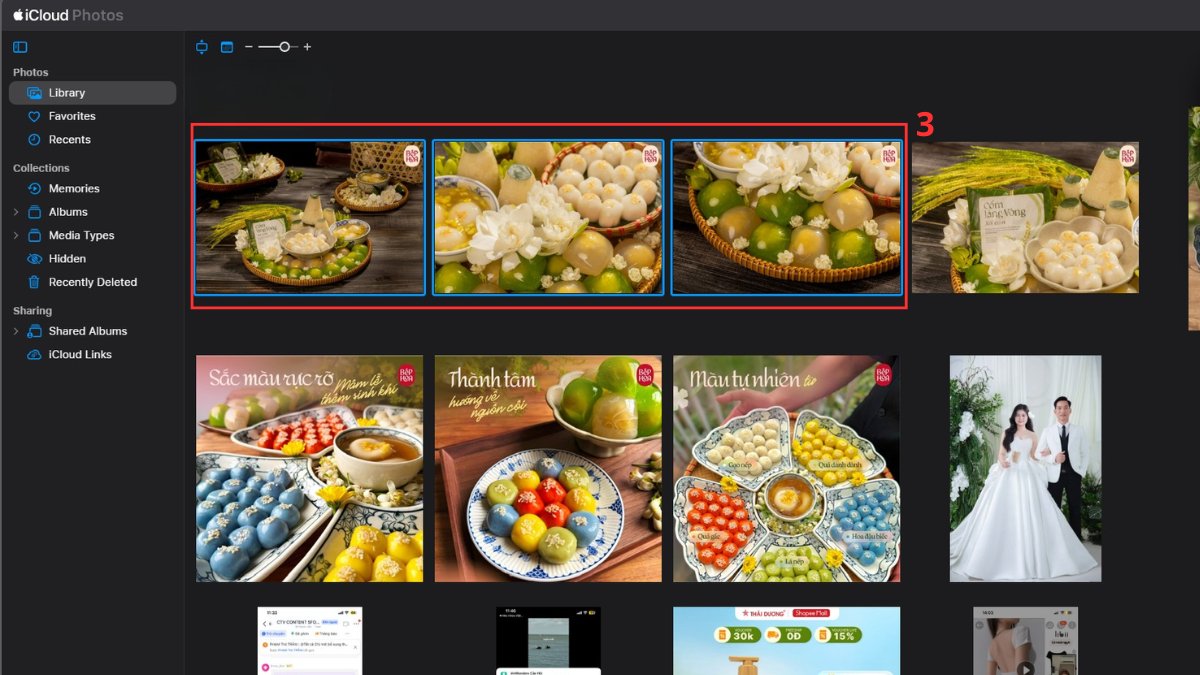 Cách tải ảnh từ iCloud Photos về máy - bước 2