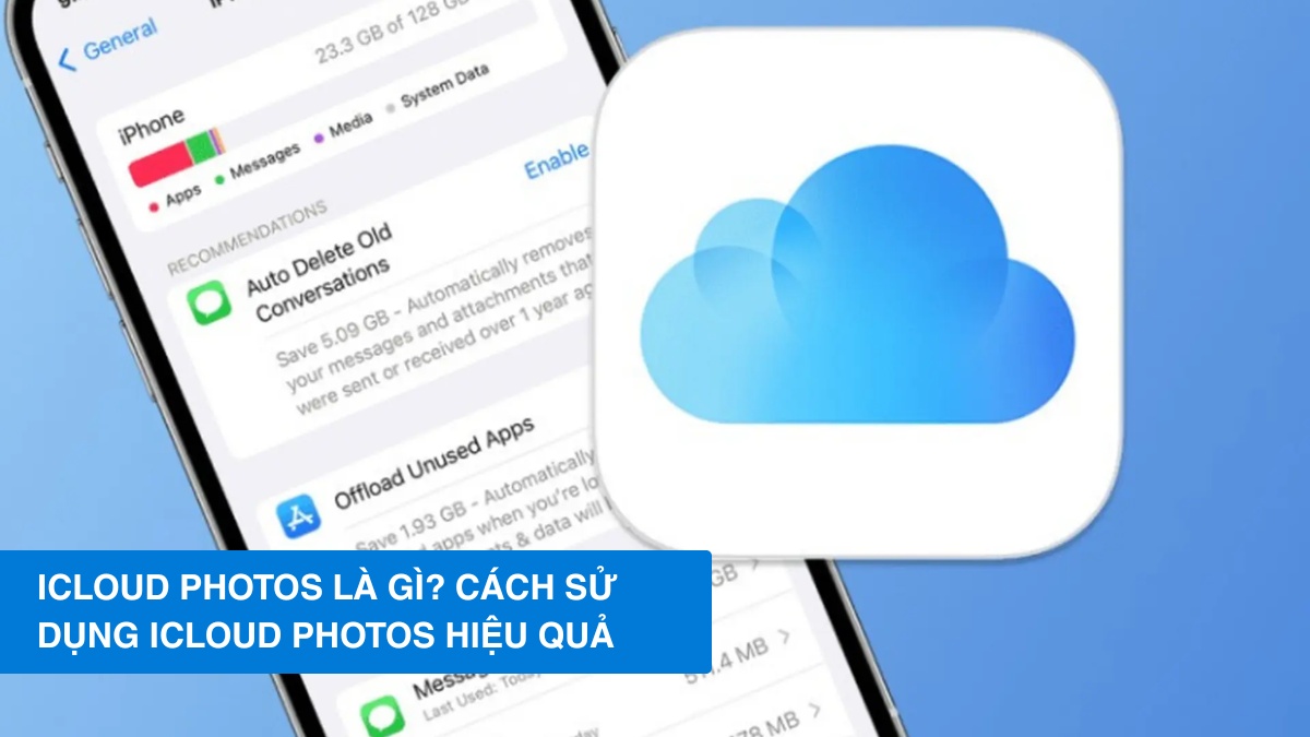 iCloud Photos là gì? Cách sử dụng iCloud Photos hiệu quả