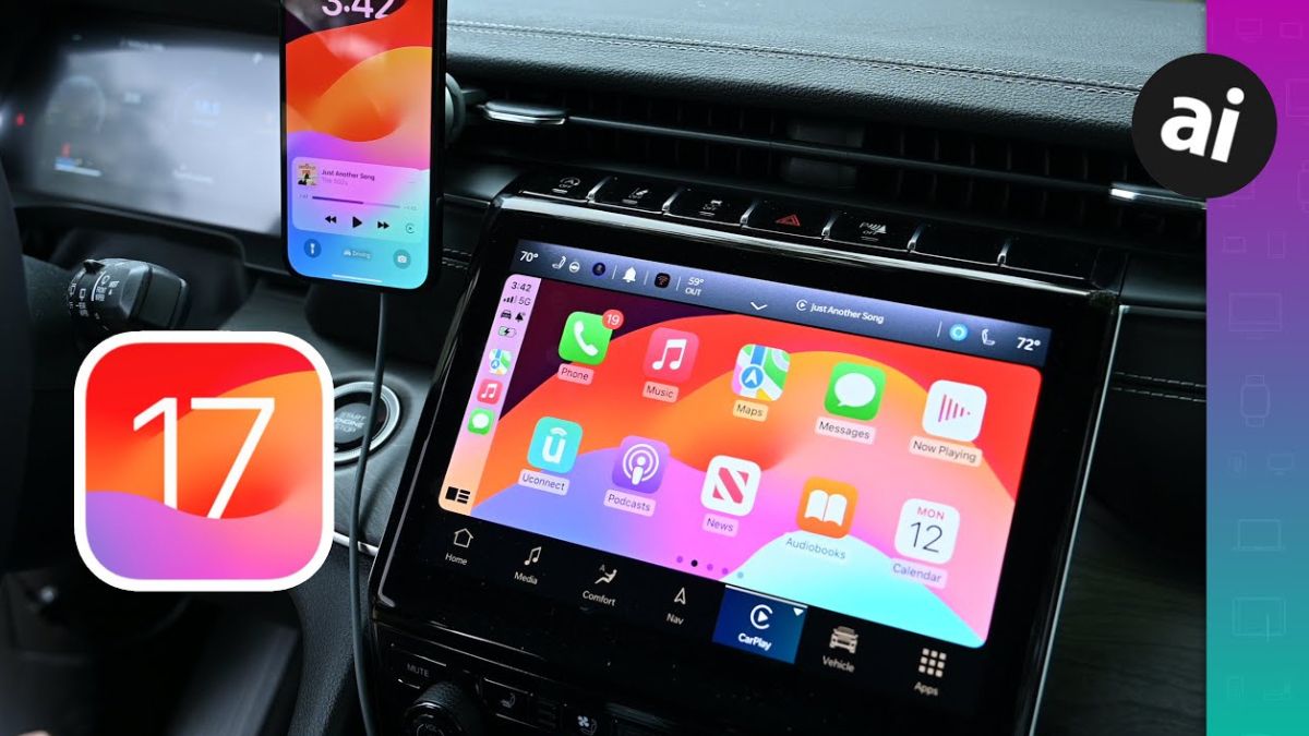 iOS 17 có CarPlay được tích hợp sâu hơn