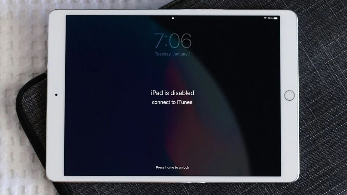 Những lưu ý khi xử lý iPad bị vô hiệu hóa