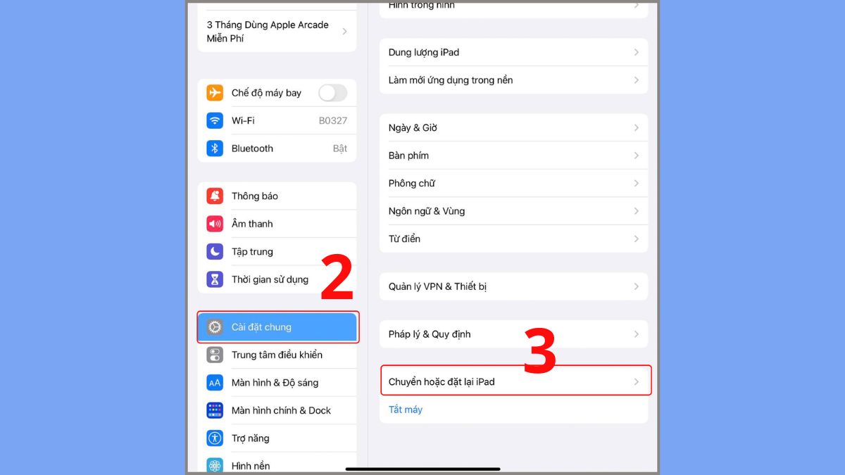 Khắc phục iPad mất tiếng bằng cách đặt lại tất cả cài đặt iPad - bước 2