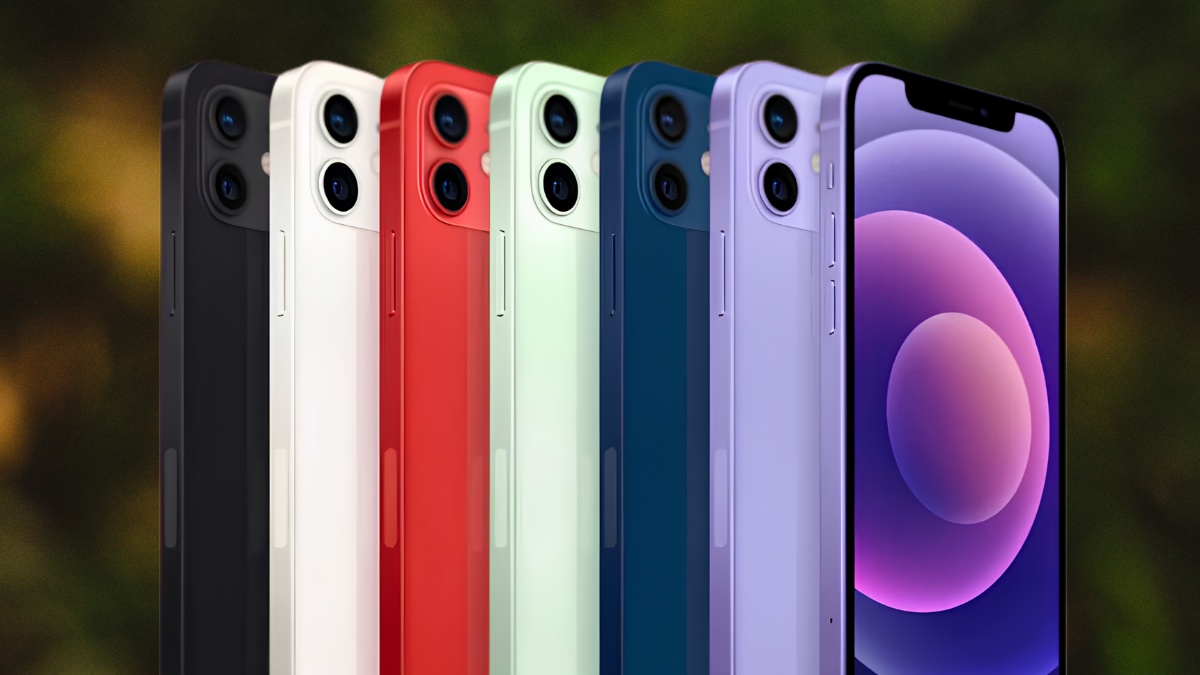 iPhone 12 thường không có màu hồng